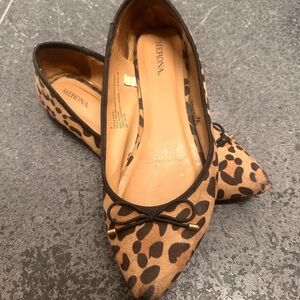 Merona Women's Animal Print Flats with Bow
